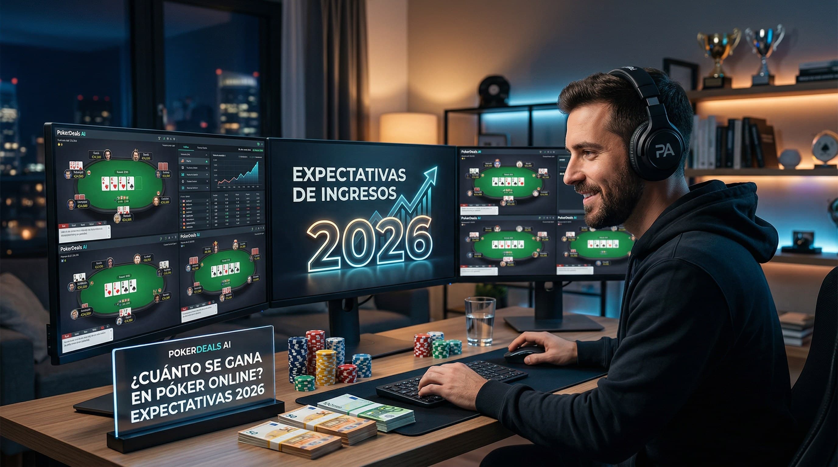 ¿Cuánto se Gana Jugando Poker Online? Guía 2026