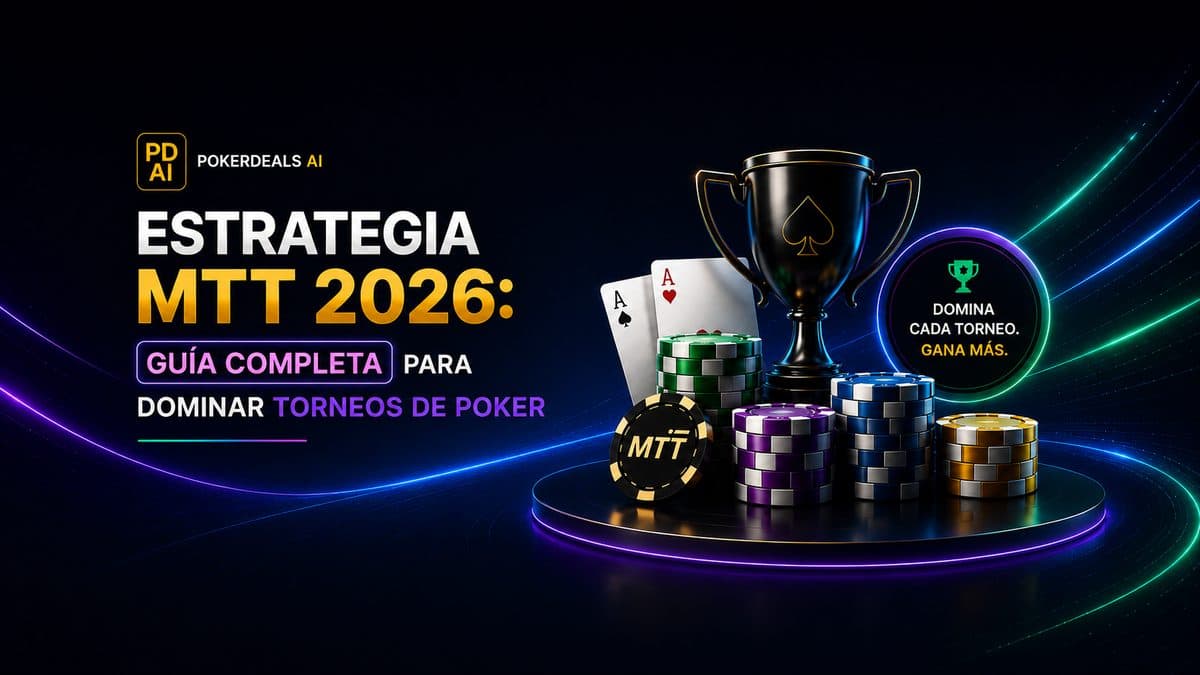 Estratégia MTT 2026: Guia Completo para Dominar Torneios de Poker