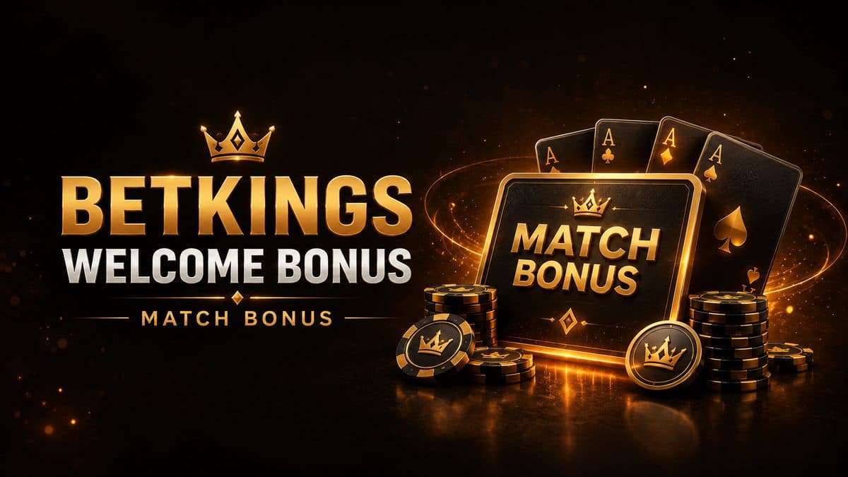 BetKings Welcome Bonus MATCH BONUS: 100% Match up to $600