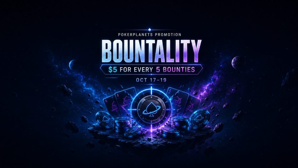 Bountality on PokerPlanets: $5 per 5 Knockouts