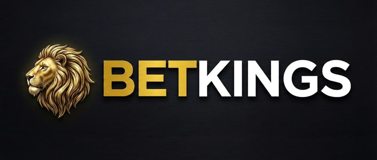 Logotipo do BetKings, leão dourado. Rakeback GGPoker, Ocean Rewards e deals exclusivos.