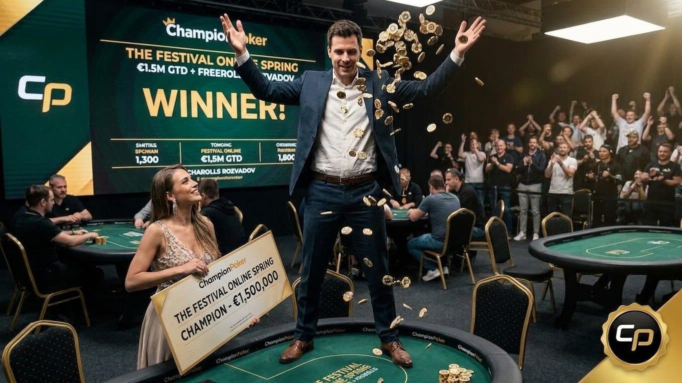 The Festival Online Spring 2026: €1.5M GTD ChampionPoker