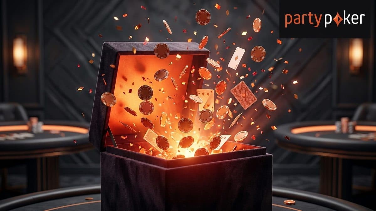 PartyPoker.es 100% Welcome Bonus up to €200 Spain 2026