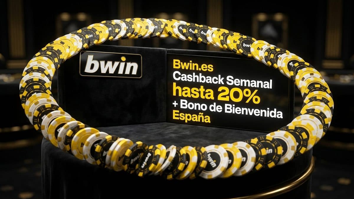 Bwin.es Cashback Semanal hasta 20% + Bono de Bienvenida España 2026